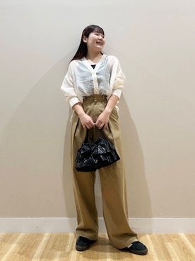 みよしさん（レディース・159cm）の夏コーディネート