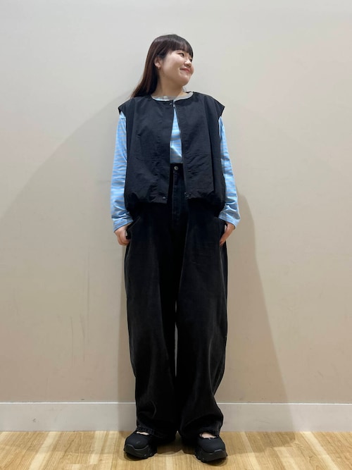 セール】ボーダーロングTシャツ（Tシャツ/カットソー）｜ITEMS