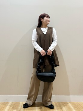 みよしさん(レディース・159cm)の秋コーディネート