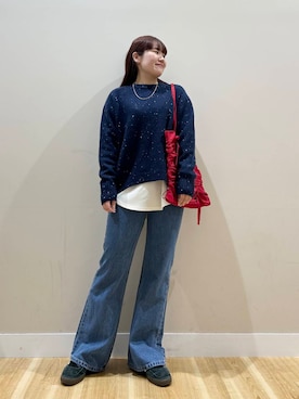 みよしさん(レディース・159cm)の秋コーディネート