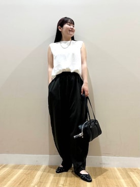 みよしさん（レディース・159cm）の夏コーディネート