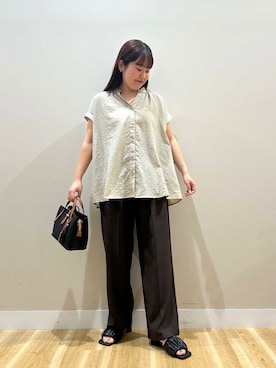 みよしさん（レディース・159cm）の夏コーディネート