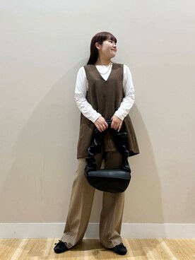 みよしさん(レディース・159cm)の秋コーディネート