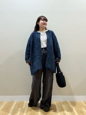 みよしさん（レディース・159cm）の秋コーディネート