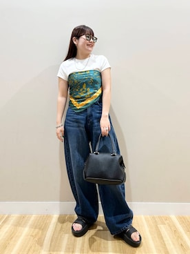 みよしさん（レディース・159cm）の夏コーディネート