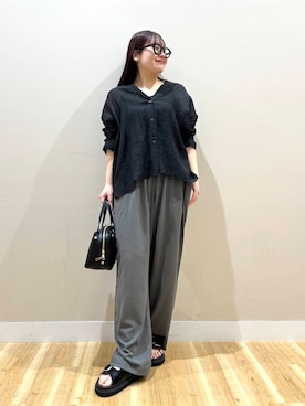みよしさん（レディース・159cm）の春コーディネート