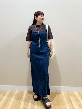 みよしさん（レディース・159cm）の夏コーディネート