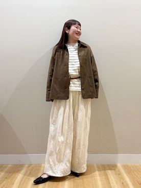 みよしさん（レディース・159cm）の春コーディネート