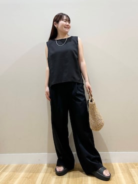 みよしさん（レディース・159cm）の夏コーディネート