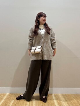 みよしさん（レディース・159cm）の秋コーディネート
