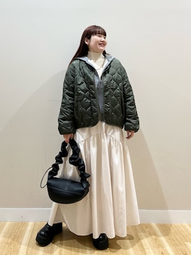 みよしさん（レディース・159cm）の秋コーディネート