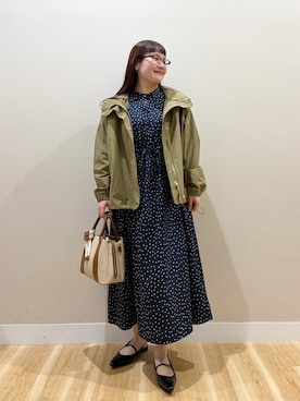 みよしさん（レディース・159cm）の春コーディネート