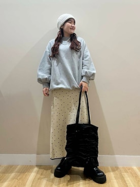 みよしさん(レディース・159cm)の冬コーディネート