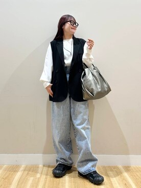 みよしさん(レディース・159cm)の春コーディネート
