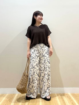 「帰省コーデ」｜みよしさん（レディース・159cm）の夏コーディネート
