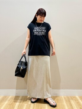 みよしさん（レディース・159cm）の夏コーディネート