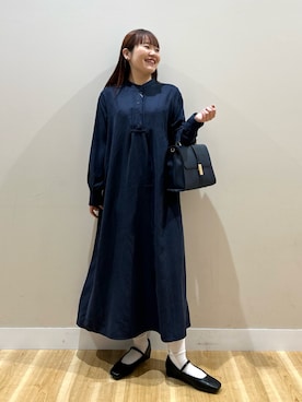 みよしさん（レディース・159cm）の冬コーディネート