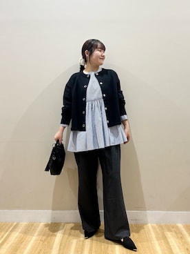 みよしさん（レディース・159cm）の秋コーディネート