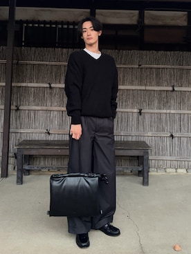 「Firsthand（ファーストハンド）のアイテム」を使った、ku03133さん（メンズ・186cm）の春コーディネート