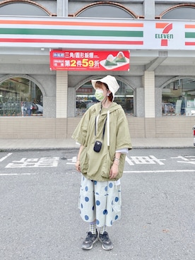 「PRADA（プラダ）のアイテム（財布/小物）」を使った、peiさんさん（レディース・164cm）の夏コーディネート