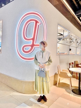 「BEAMS（ビームス）のアイテム（ハンチング/ベレー帽）」を使った、peiさんさん（レディース・164cm）の秋コーディネート