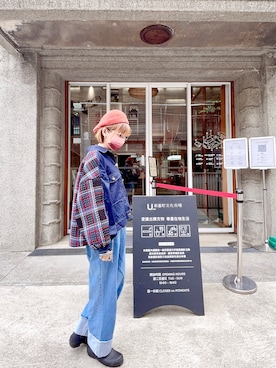 「ScoLar（スカラー）のアイテム（ジャケット/アウター）」を使った、peiさんさん（レディース・164cm）の冬コーディネート