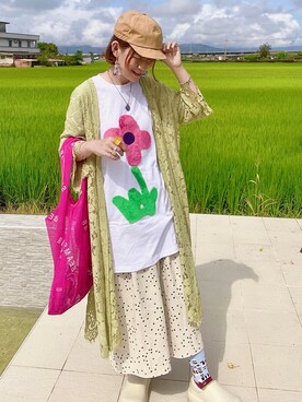 「oversize」｜peiさんさん（レディース・164cm）の春コーディネート
