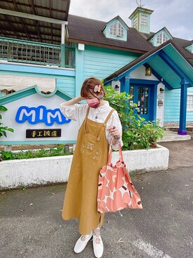 「oversize」｜peiさんさん（レディース・164cm）の春コーディネート