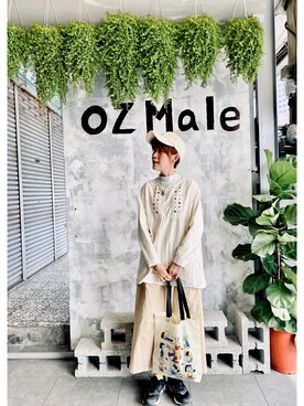 「oversize」｜「アイテム（その他トップス）」を使った、peiさんさん（レディース・164cm）の夏コーディネート