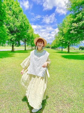 「oversize」｜peiさんさん（レディース・164cm）の夏コーディネート