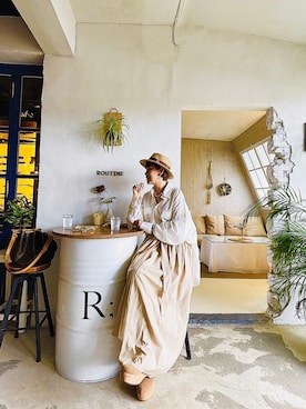 「oversize」｜peiさんさん（レディース・164cm）の夏コーディネート