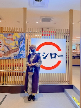 「BEAMS（ビームス）のアイテム（ハンチング/ベレー帽）」を使った、peiさんさん（レディース・164cm）の秋コーディネート