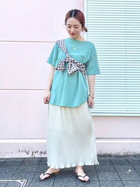 CHISAさん（レディース・158cm）の夏コーディネート