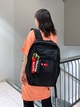 バックパック リュックを使った キーホルダー の人気ファッションコーディネート Wear