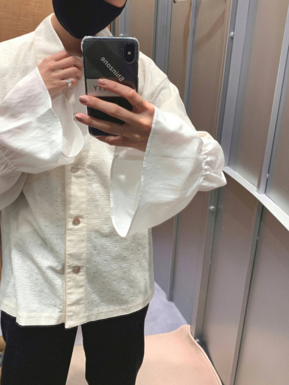6(ROKU)＞COTTON SILK GATHER SLEEVE BLOUSE/ブラウスを使った人気 