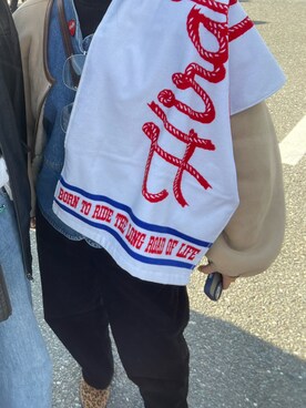 「上から下まで全部古着のアイテム（ジャケット/アウター、その他）」を使った、ななしさん（レディース・147cm）の夏コーディネート