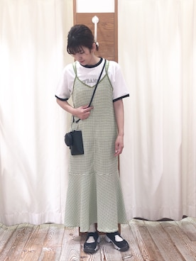「ehka sopo（エヘカソポ）のアイテム（財布/小物）」を使った、syk1302さん（レディース・160cm）の春コーディネート