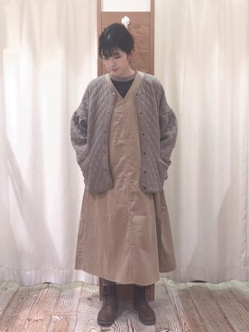「Samansa Mos2（サマンサ モスモス）のアイテム（テーラードジャケット）」を使った、syk1302さん（レディース・160cm）の秋コーディネート