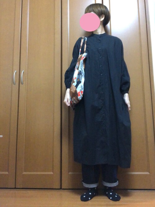 すずめ Merlotのシャツワンピースを使ったコーディネート Wear