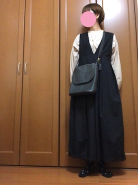 「オールドコーチ」｜すずめさん（レディース・160cm）の秋コーディネート