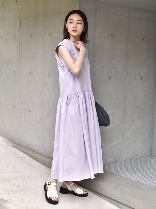 ABAHOUSE INTERNATIONAL Co. 本社スタッフくるさんのワンピースを使っ