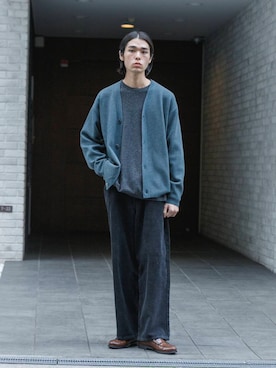 智哉さん（メンズ・177cm）の秋コーディネート