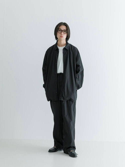 ATON HAND DYED NYLON SHIRTS JACKET（ナイロンジャケット）｜ATON