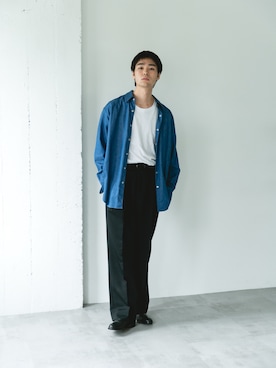 智哉さん（メンズ・177cm）の夏コーディネート
