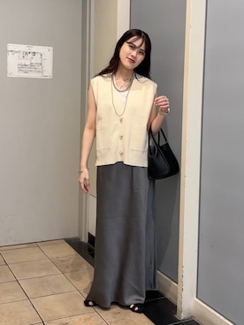 「アイテム（リング）」を使った、kuboさん（レディース・161cm・20代）の夏コーディネート