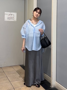 「LOWRYS FARM（ローリーズファーム）のスタイルＵＰアシメショートキャミソール　 288807（キャミソール）」を使った、kuboさん（レディース・161cm・20代）の夏コーディネート