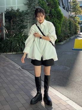 「アイテム（リング）」を使った、kuboさん（レディース・161cm・20代）の秋コーディネート