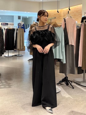 「アイテム（リング）」を使った、kuboさん（レディース・161cm・20代）の秋コーディネート