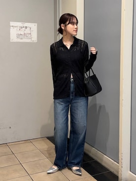「アイテム（チョーカー）」を使った、kuboさん（レディース・161cm・20代）の秋コーディネート