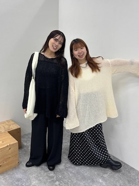 「アイテム（チョーカー）」を使った、kuboさん（レディース・161cm・20代）の秋コーディネート